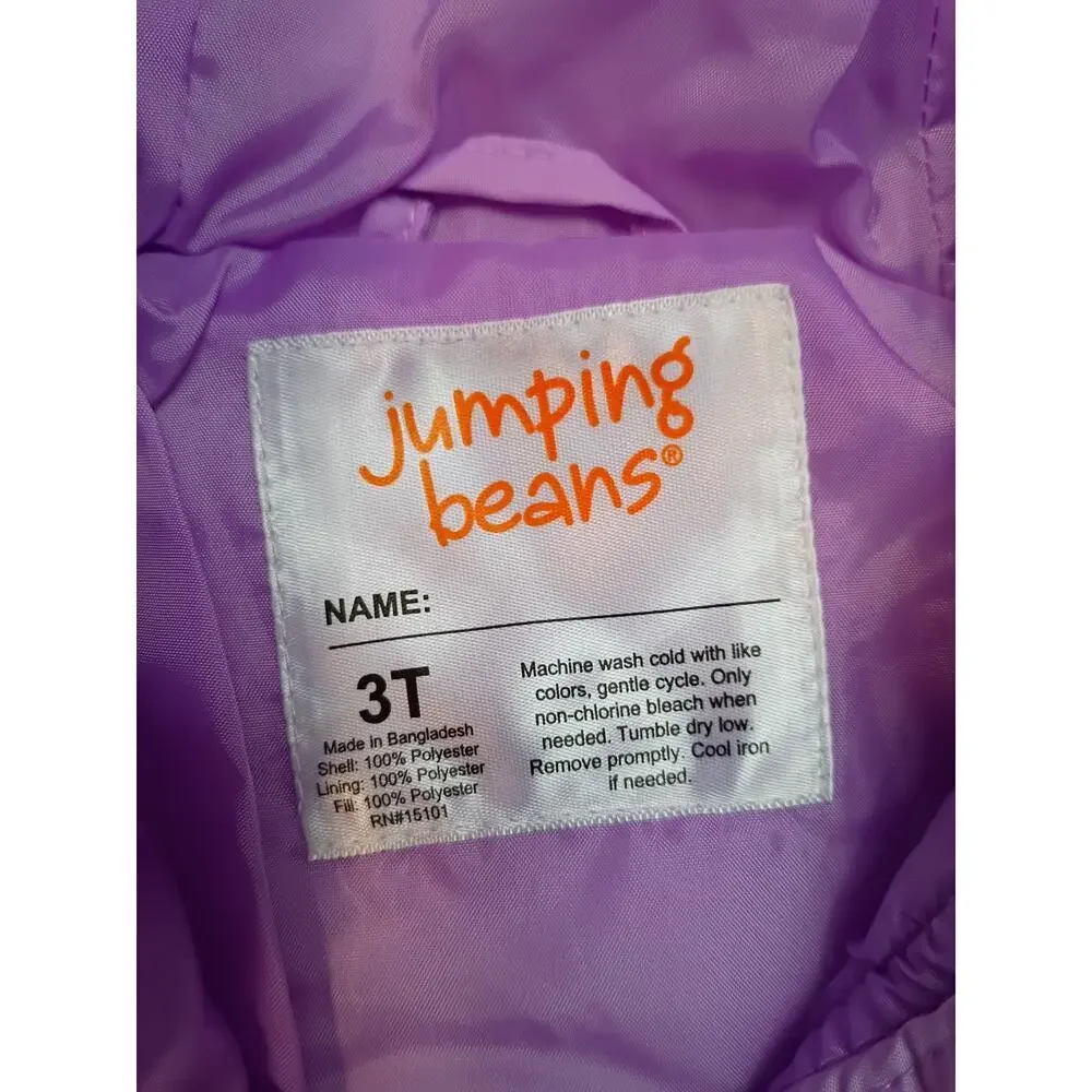 Jumping Beans 3T Purple Rain Jacket - NWT - Cute!
